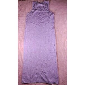 Athleta Merino wool Knit Sleeveless Long Tank Dress Scoop Neck XL Tall